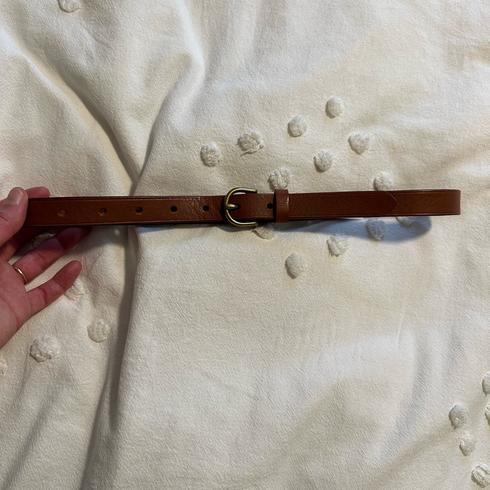 Madewell skinny belt